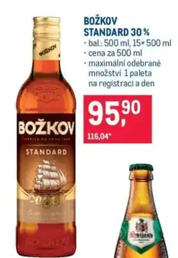 Makro Božkov Standard 30% nabídka
