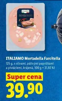 Lidl ITALIAMO MORTADELLA FARCITELLA nabídka