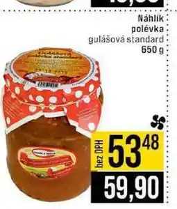 Jip Náhlík polévka gulášová standard nabídka