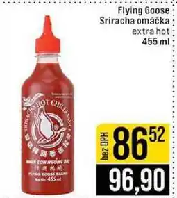 Jip Flying Goose Sriracha omáčka extra hot nabídka