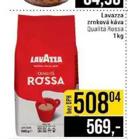 Jip Lavazza zrnková káva Qualità Rossa nabídka