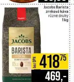 Jip Jacobs Barista zrnková káva různé druhy nabídka