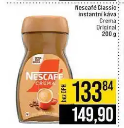 Jip Nescafé Classic instantní káva Crema Original nabídka