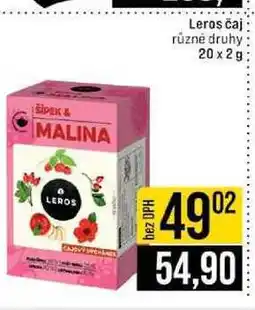Jip Leros čaj různé druhy nabídka