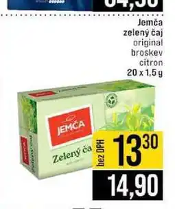 Jip Jemča zelený čaj original broskev citron nabídka