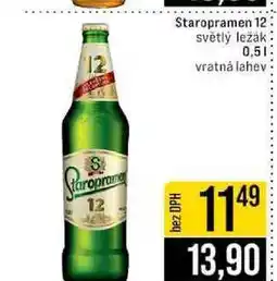 Jip Staropramen 12 světlý ležák nabídka