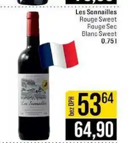 Jip Les Sonnailles Rouge Sweet Rouge Sec Blanc Sweet nabídka