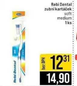Jip Rebi Dental zubní kartáček soft medium 1ks nabídka