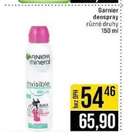 Jip Garnier deospray různé druhy nabídka