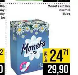 Jip Moneta vložky normal 16 ks nabídka