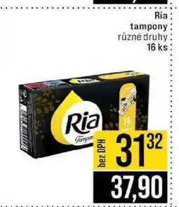 Jip Ria tampony různé druhy 16 ks nabídka