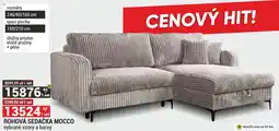 Merkury Market Rohová sedačka mocco nabídka