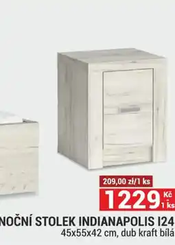 Merkury Market Noční stolek indianapolis 124 nabídka