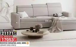 Merkury Market Rohová sedačka axel mini nabídka