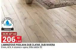 Merkury Market Laminátová podlaha dub zlatar, dub riviera nabídka