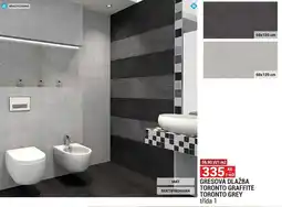 Merkury Market Gresová dlažba toronto graffite toronto grey třída 1 nabídka