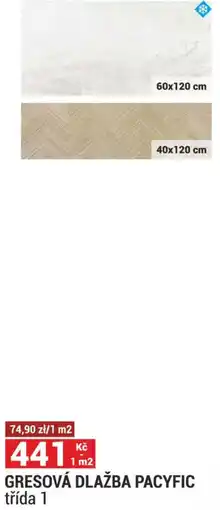 Merkury Market Gresová dlažba pacyfic třída 1 nabídka