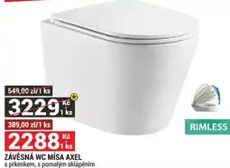 Merkury Market Závěsná wc mísa axel nabídka