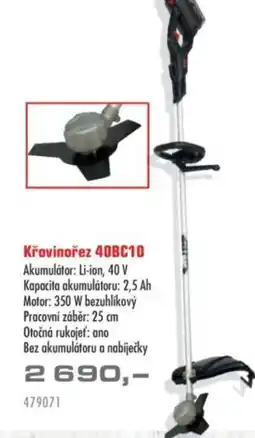 Uni Hobby Křovinořez 40BC10 nabídka