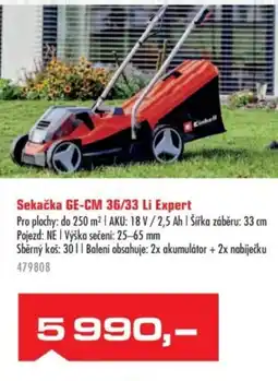 Uni Hobby Sekačka GE-CM 36/33 Li Expert nabídka