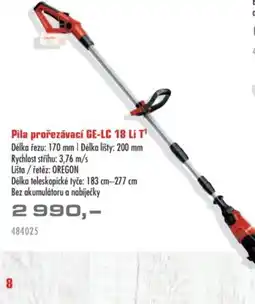 Uni Hobby Pila prořezávací GE-LC 18 Li T¹ nabídka