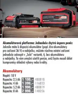 Uni Hobby Akumulátorová platforma: Jednoduše chytrá úspora peněz nabídka