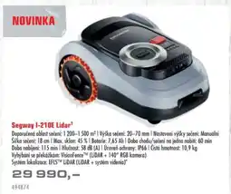 Uni Hobby Segway I-210E Lidar¹ nabídka