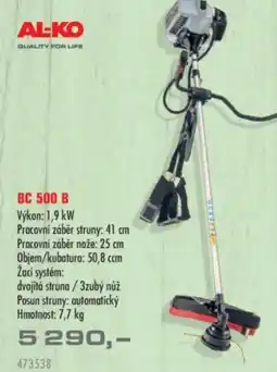 Uni Hobby ALKO BC 500 B nabídka