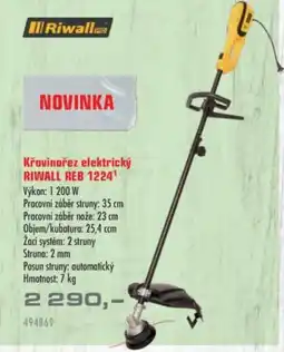 Uni Hobby Riwall Křovinořez elektrický RIWALL REB 12241 nabídka