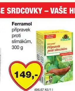 Barvy a laky drogerie Ferramol Přípravek proti slimákům nabídka