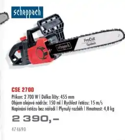 Uni Hobby Scheppach CSE 2700 nabídka