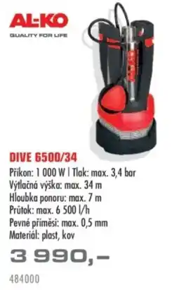 Uni Hobby Dive 6500/34 nabídka