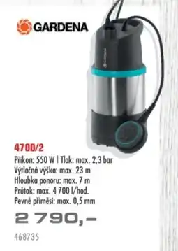 Uni Hobby Gardena 4700/2 nabídka