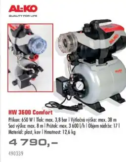 Uni Hobby HW 3600 Comfort nabídka