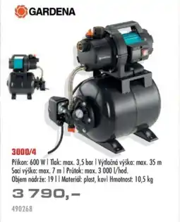 Uni Hobby Gardena 3000/4 nabídka