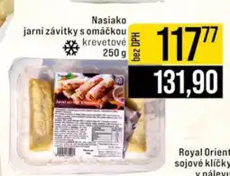 Jip Nasiako jarní závitky s omáčkou krevetové nabídka