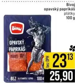 Jip Bivoj opavský paprikáš plátky nabídka