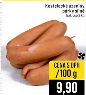 Jip Kostelecké uzeniny párky silné nabídka