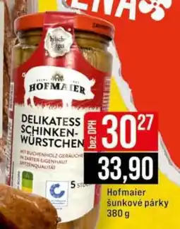 Jip Hofmaier šunkové párky nabídka