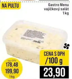 Jip Gastro Menu vaječkový salát nabídka