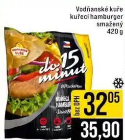 Jip Vodňanské kuře kuřecí hamburger smažený 420 g nabídka