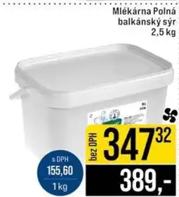 Jip Mlékárna Polná Balkánský sýr nabídka