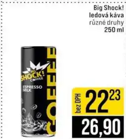 Jip Big Shock! ledová káva nabídka
