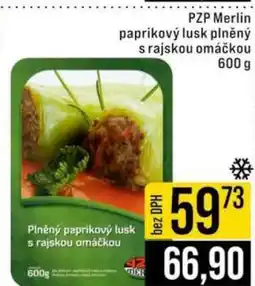 Jip PZP Merlin paprikový lusk plněný s rajskou omáčkou nabídka
