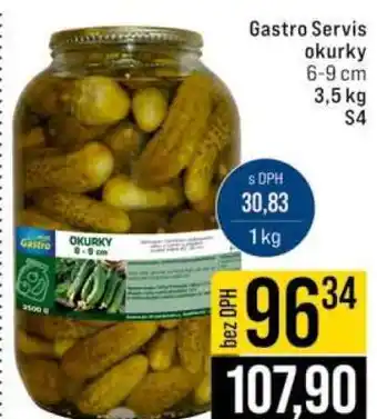 Jip Gastro Servis okurky nabídka