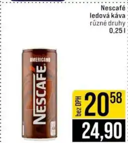 Jip Nescafé ledová káva nabídka