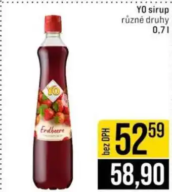 Jip Yo sirup nabídka