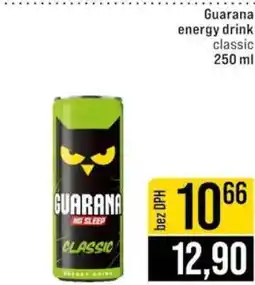 Jip Guarana energy drink classic nabídka
