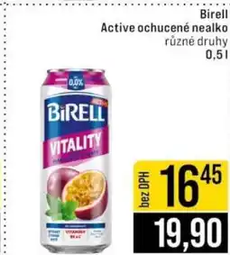 Jip Birell Active ochucené nealko nabídka