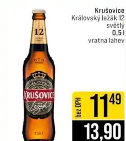 Jip Krušovice Královský ležák 12 světlý nabídka